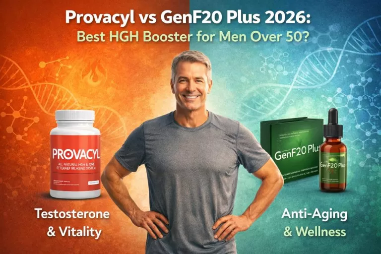 Provacyl vs GenF20 Plus 2026: Best HGH Booster for Men Over 50?