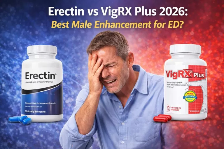 Erectin vs VigRX Plus 2026: Best Male Enhancement for ED?